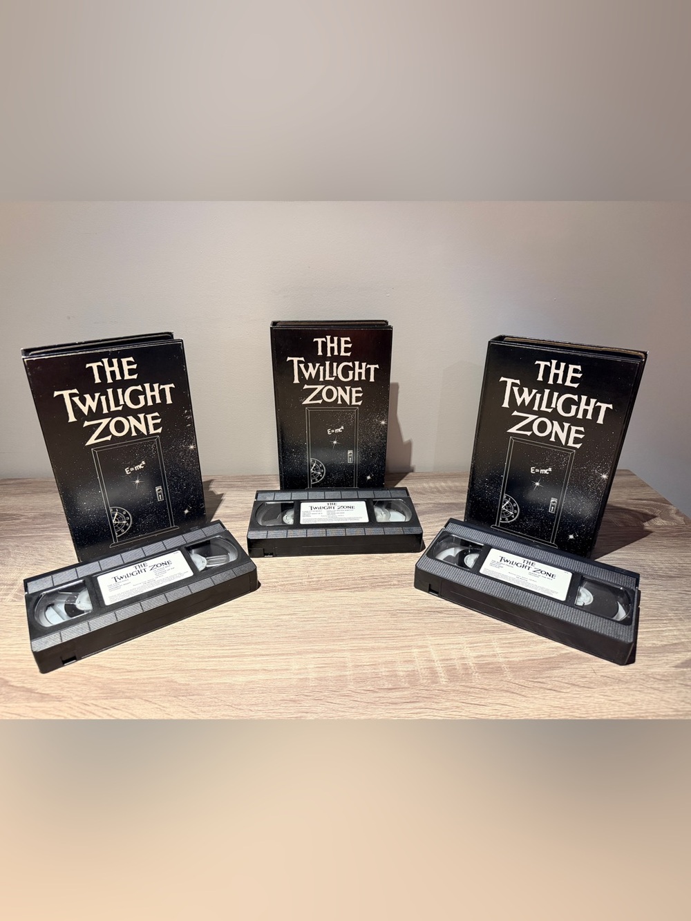 Vintage The Twilight Zone VHS Lot of 3 – 1980s CBS Horror Sci-Fi